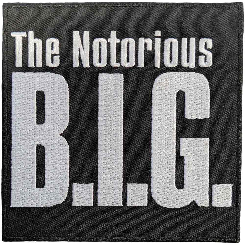 Biggie Smalls - The Notorious Patch - Zwart